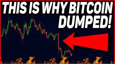 THIS IS WHY BITCOIN DUMPED!!! [and this is next] Bitcoin Analysis Today, Bitcoin Price Prediction