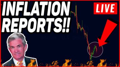 🚨LIVE: US INFLATION REPORTS!! The Final Crash Incoming? SOLANA TO $0?