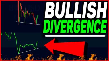 BITCOIN BULLISH DIVERGENCE!!!! [get ready now]