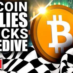 Bitcoin RALLIES as Stocks NOSEDIVE (NEW Dates for XRP)