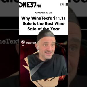 You don’t want to miss WineText’s wine dale of the year (link in the comments)