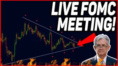 🔴LIVE FED MEETING!! MASSIVE BITCOIN PUMP INCOMING?!?!?