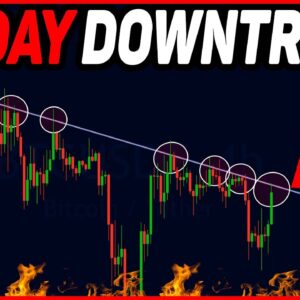 🚨 BITCOIN ABOUT TO BREAK THE 30 DAY DOWNTREND!!!