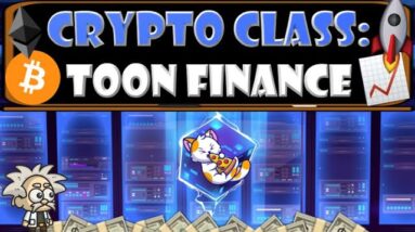 CRYPTO CLASS: TOON FINANCE | DEX PRESALE IS LIVE | P2E GAMING | P2E METAVERSE | SHA256 ENCRYPTION