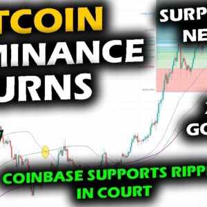 Bitcoin Dominance Falls, Coinbase Ripple News, XLS20 Goes LIVE on XRP, MARKETS BRACE BEFORE FED RATE