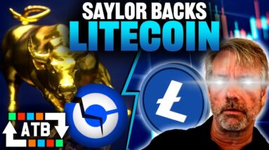 Saylor Backs Litecoin! (Bitcoin Shows Strength While Crypto Exchanges Falter)