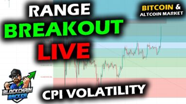 LIVE MARKETS BREAKOUT after CPI Print, Bitcoin and Ethereum Hit Resistance, Stocks Hit Retrace