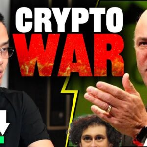 EPIC Crypto Struggle! (The Shark Bites Binance)