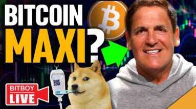 HUGE Crypto Investment Incoming (Mark Cuban Bitcoin Maxi?)