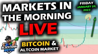 MARKETS IN THE MORNING, 1/20/2023, Bitcoin and Altcoin Market Steady, Fidelity ETH and BTC, Genesis