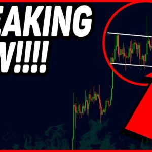 BITCOIN BULL FLAG BREAKING OUT NOW!!!!