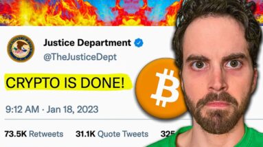 It’s Started: DOJ Issues “Enforcement Action” Against Crypto 🚨