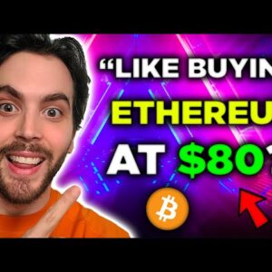 LIKE BUYING ETHEREUM AT $80 🔴 CRYPTO NEXT BIG OPPORTUNITY