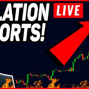 LIVE: US INFLATION REPORTS! [my $114,000 bitcoin long trade]