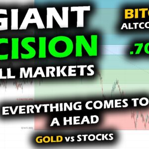 HISTORIC MOMENT for Bitcoin and Altcoins as Stocks and Gold Come to a Crossroads, .702 Retracement