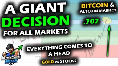 HISTORIC MOMENT for Bitcoin and Altcoins as Stocks and Gold Come to a Crossroads, .702 Retracement