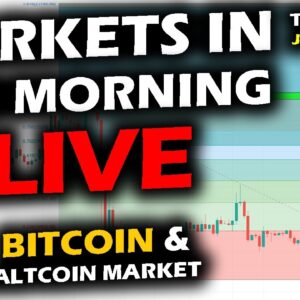 MARKETS in the MORNING, 1/26/2023 Bitcoin AND Altcoin Market Pop Upward, Tesla, Gold Move