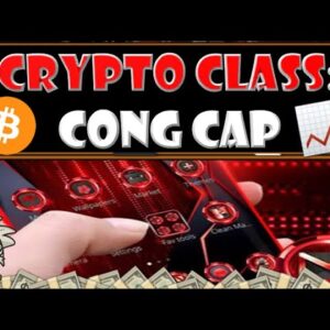 CRYPTO CLASS: CONG CAP | BEP-20 BLOCKCHAIN-BASED INVESTMENT PLATFORM | PRE SALE EVENT 1 IS LIVE