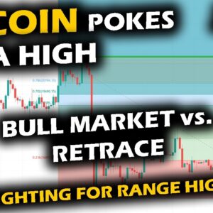 BATTLE RAGES ON as Bitcoin Price Chart Pokes Above FTX Crash, Altcoin Market and BTC Exert At Level