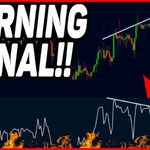 WARNING SIGNAL FOR BITCOIN FLASHING RIGHT NOW! [get ready]