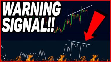 WARNING SIGNAL FOR BITCOIN FLASHING RIGHT NOW! [get ready]