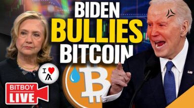 Biden BULLIES Bitcoin! (Algorand SHOCKS Crypto Community)