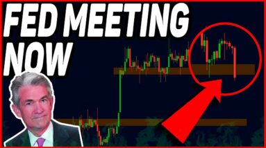 🔴LIVE FED MEETING!! MASSIVE BITCOIN DUMP INCOMING?!?!?