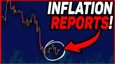 🚨LIVE: US INFLATION REPORTS!! [my $150,000 bitcoin long trade]