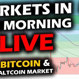 MARKETS in the MORNING, 2/23/2023, Bitcoin $24k, Altcoins Flat, GDP, Q4 Stocks Green at Open