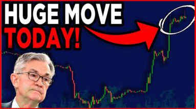 BITCOIN WILL MOVE BIG TODAY!!! [here is why]