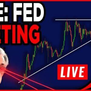 🚨LIVE FED MEETING!! Bitcoin PUMP Incoming?