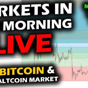 MARKETS in the MORNING, 5/8/2023 Bitcoin and Altcoin Market Volatile, Stocks Up, BTC Fees, XRP Vegas