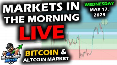 MARKETS in the MORNING, 5/17/2023 XRP Rises on SEC vs RIPPLE Document, Bitcoin Price, Altcoins Mixed