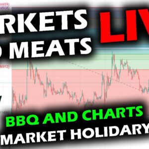 MARKETS in the AFTERNOON, 5/29/2023, MARKET HOLIDAY, XRP UP, Bitcoin WIld, BBQ and Charts