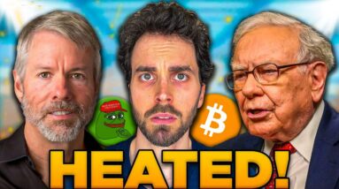 “You Are DEAD Wrong!” - Michael Saylor SLAMS Warren Buffett Over Bitcoin, Inflation