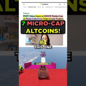 7 MICRO-CAP MEME COINS!!! (pre-PUMP)!