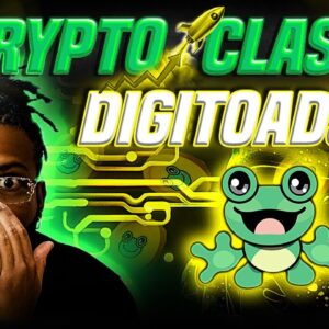 CRYPTO CLASS: DIGITOADS | OVER $3.1M USD RAISED | PRESALE IS LIVE | PLAY TO EARN UTILITY MEME COIN