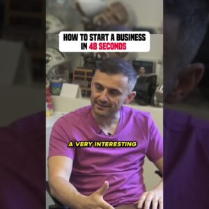 48 seconds on creating a business!