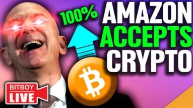 Bitcoin UP 100% This Year! (Amazon's SECRET Stablecoin Plan)