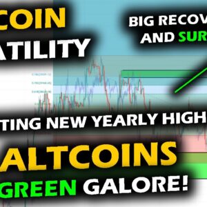 MARKET TOO STRONG as Altcoin Market Recovers Quickly, Some NEW YEARLY HIGHS, Bitcoin News Holds $30k