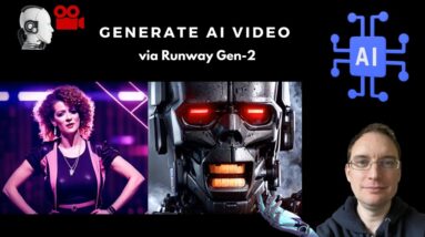 Text / Image to AI Video - AMAZING Video Generation with Runway Gen-2