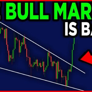 THE BITCOIN BULL MARKET STARTS NOW...