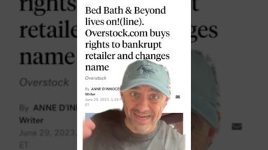 Why Overstock.com bought Bed Bath & Beyond